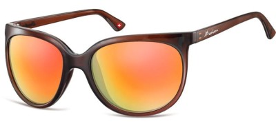 Damskie muchy okulary MS19D przeciwsloneczne lustra