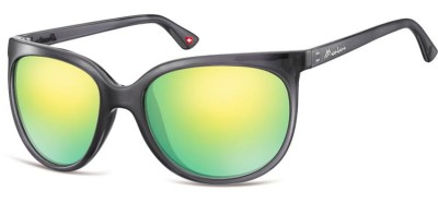 Damskie muchy okulary MS19F przeciwsloneczne lustra
