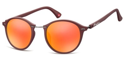 Okragle okulary przeciwsloneczne lustrzanki MS22F