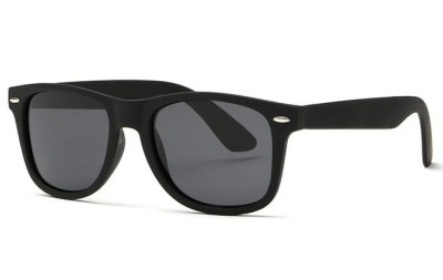 Czarne matowe okulary przeciwsłoneczne z polaryzacją nerd NRP-21