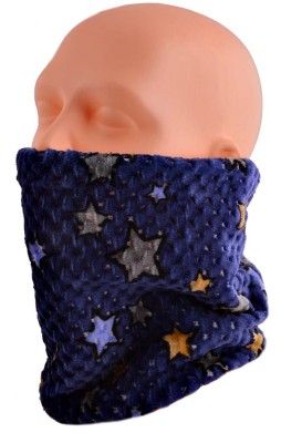 Wielofunkcyjny Komin Dzieciecy - Czapka - Szalik - Chusta - Kominiarka - 22 granatowy