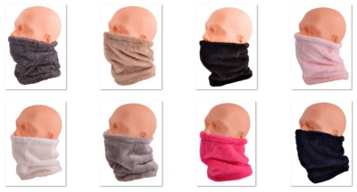 Wielofunkcyjny Komin - Czapka - Szalik - Chusta - Kominiarka, kolor Pudrowy - 25