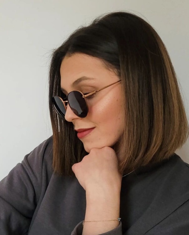 Okulary Lenonki Przeciwsłoneczne SUNOPTIC SS-912B różowe złoto