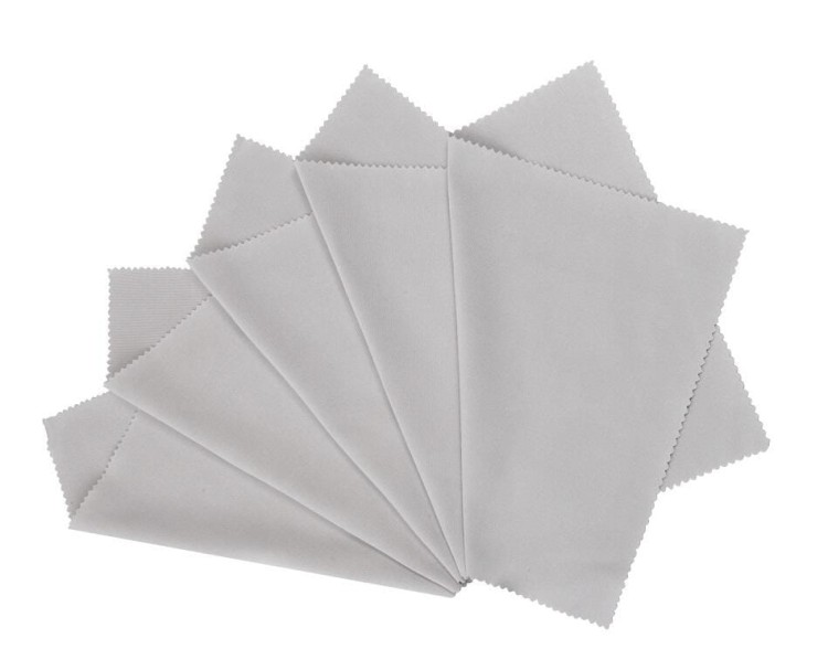 Ściereczka z Mikrofibry do okularów - szara