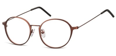 Lenonki zerowki Oprawki okulary korekcyjne 971C brazowe