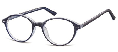 Okulary Oprawki okragle Sunoptic CP147G granatowe