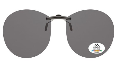 Nakładki czarne Pilotki polaryzacyjne na okulary korekcyjne Montana C4