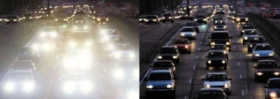 Okulary pilotki rozjaśniające dla kierowców do jazdy nocą, we mgle i deszczu 411A