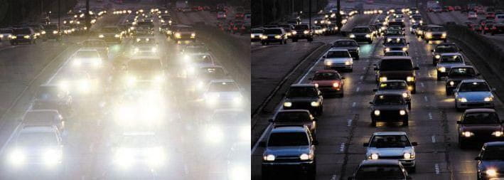 Okulary pilotki rozjaśniające dla kierowców do jazdy nocą, we mgle i deszczu 411A