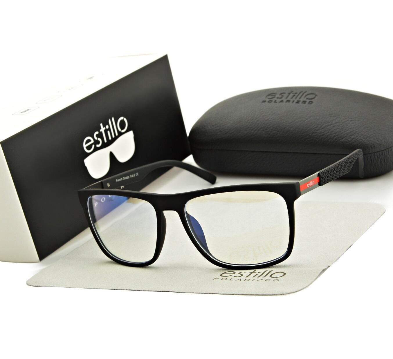 Okulary męskie z filtrem BLUE LIGHT do komputera EST-102-1M Estillo