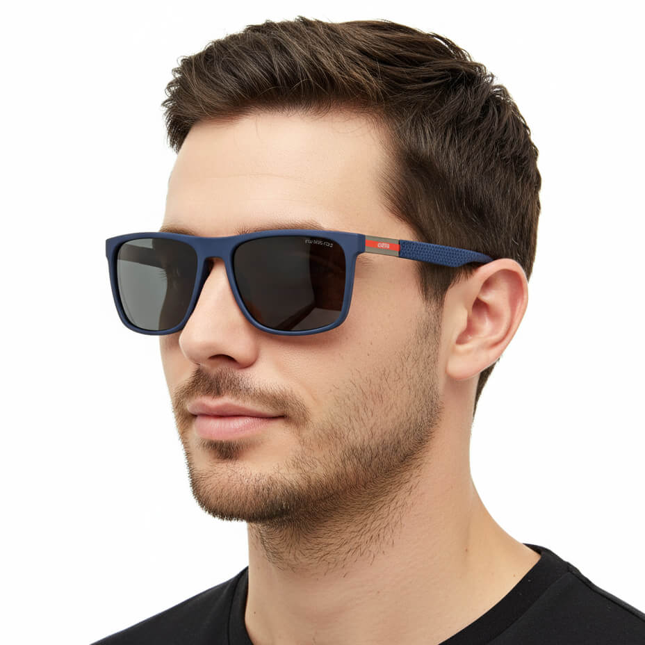Przeciwsłoneczne męskie okulary z polaryzacją EST-407-10 Estillo